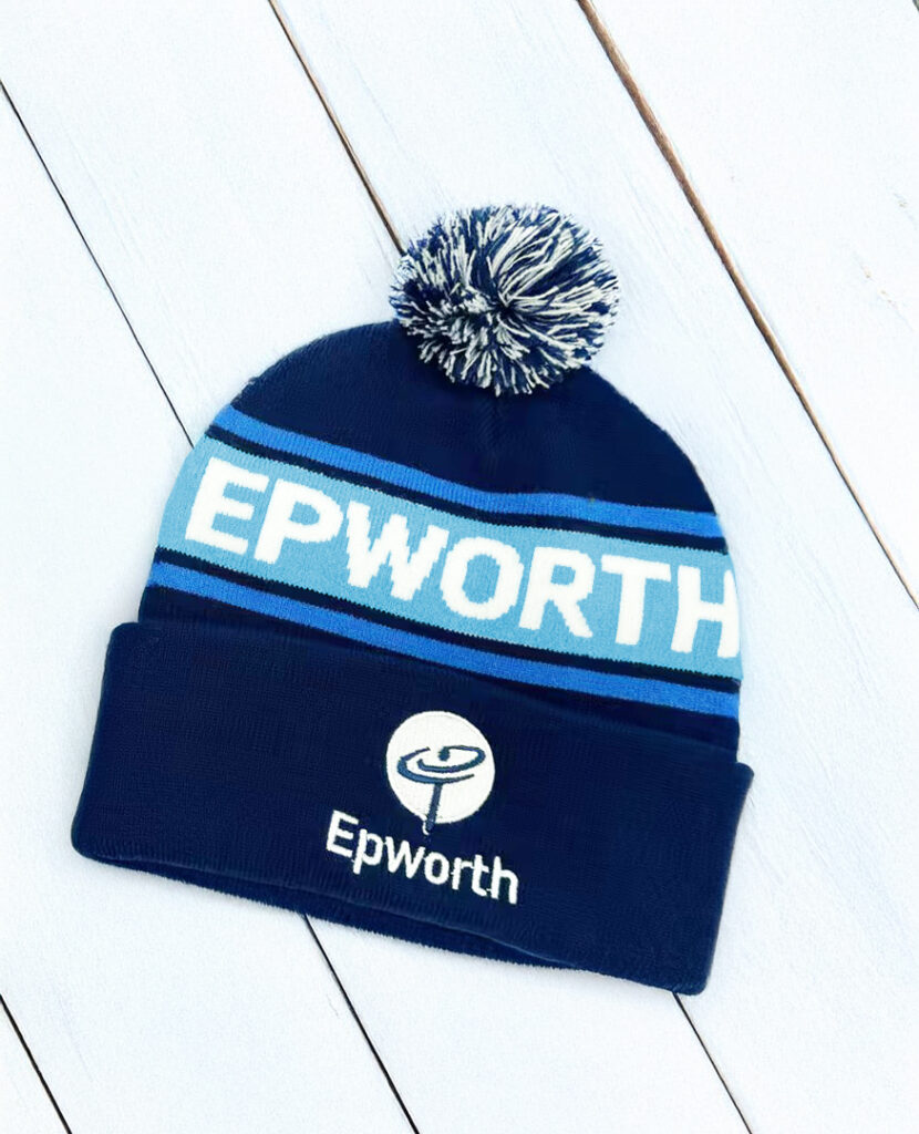 promotional beanie for epworth