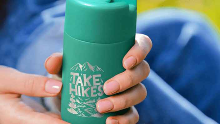 Branded Retail-Inspired Stainless Steel Cup - promotional product