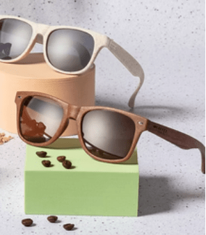 Coffee Fibre Sunglasses eco-friendly promotional product