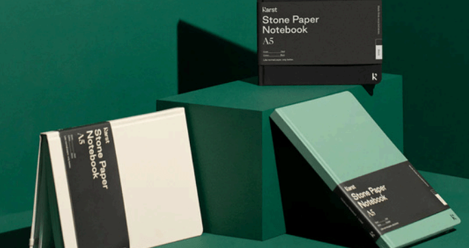 Karst Stone Paper promotional eco-friendly Notebook