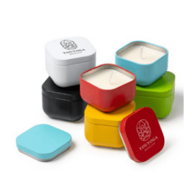 scented vegetable wax candles