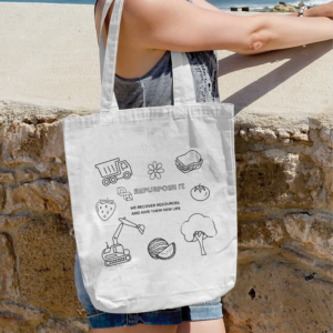 Custom Design Canvas Tote Bag